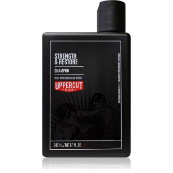 Uppercut Deluxe Strength & Restore posilující šampon na vlasy pro muže 240 ml