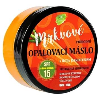 VIVACO Přírodní opalovací mrkvové máslo OF 15 150 ml (8595635209208)