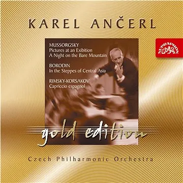 Česká filharmonie, Ančerl Karel: Ančerl Gold Edition 4 Musorgskij / Borodin / Korsakov - CD (SU3664-2)