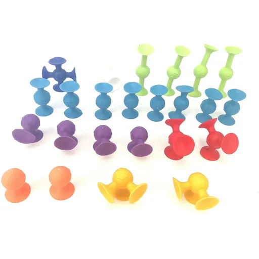 Hrací set přísavky