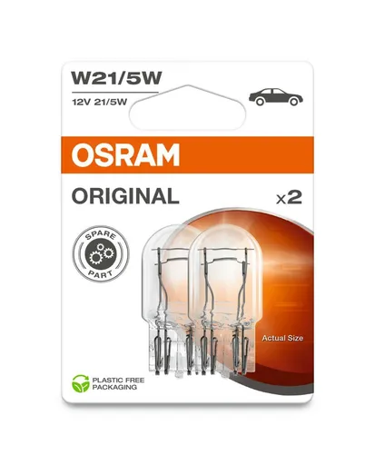 OSRAM W21/5W 12V 21/5 W W3x16q 2ks blistr 7515-2BL