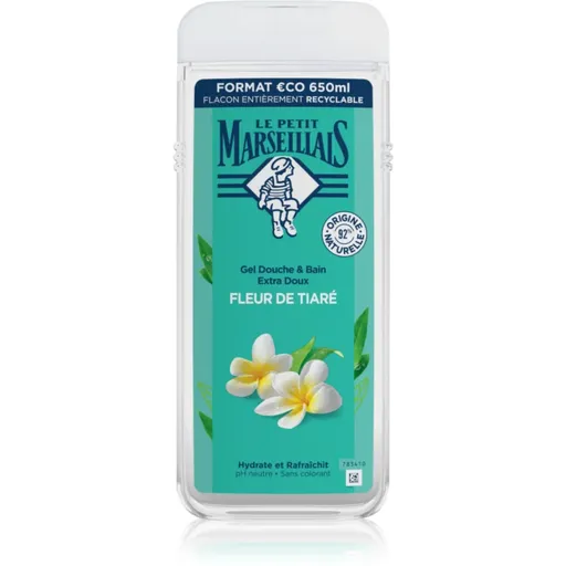 Le Petit Marseillais Květ Tiaré jemný sprchový gel 650 ml