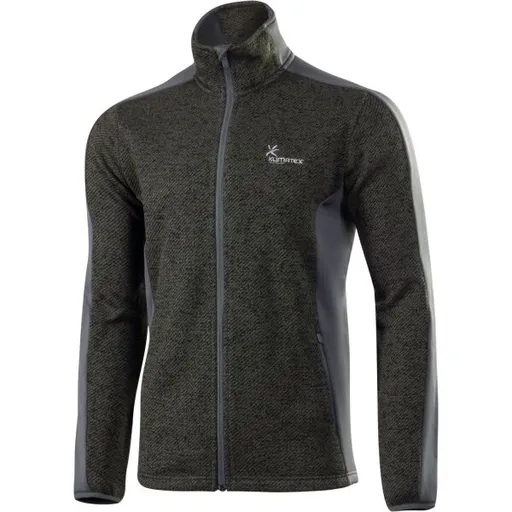 Klimatex CICERO Pánská thermo mikina, khaki, velikost