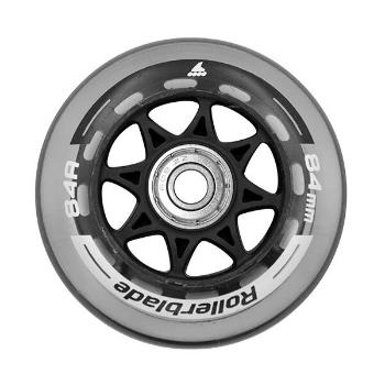 Rollerblade 84MM/SG7 WHEEL/BEARING XT (8PCS) Inline kolečka, šedá, velikost