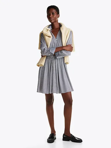 Tommy Hilfiger dámské vzorované šaty WW0WW44020 36