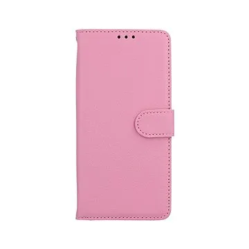 TopQ Pouzdro Vivo Y35 knížkové světle růžové s přezkou 89607 (89607)