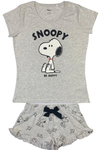 Eplus Dámské pyžamo - Snoopy šedé Velikost - dospělý: L