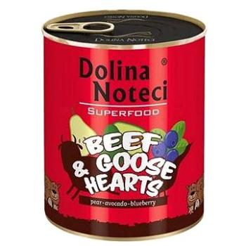 Dolina Noteci Superfood hovězí a husí srdce 800g (5902921303633)