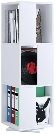 VCM Otočná police Stifta XL, bílá