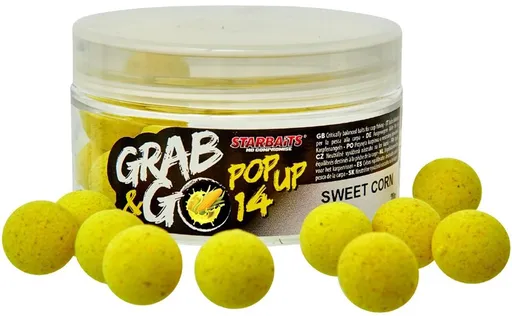 Starbaits Pop-up G&G Global 14mm 20g - Sweet corn,Starbaits Pop-up G&G Global 14mm 20g - Sweet corn