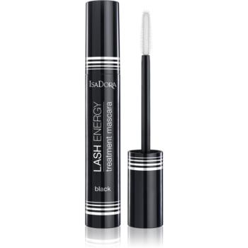 IsaDora Lash Energy Treatment mascara hrănitor pentru volum culoare 01 Black 14 ml