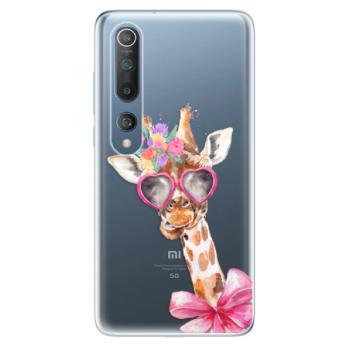 Odolné silikonové pouzdro iSaprio - Lady Giraffe - Xiaomi Mi 10 / Mi 10 Pro