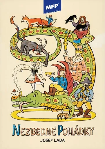 Omalovánky MFP A4 Lada - Nezbedné pohádky