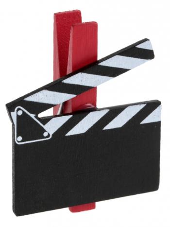 Santex Kolíčky - Clapboard 6 ks