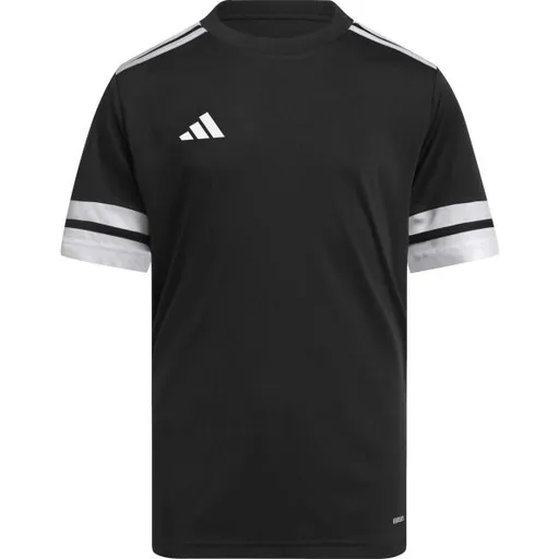 adidas SQUADRA 25 JERSEY Y Chlapecký dres, černá, velikost