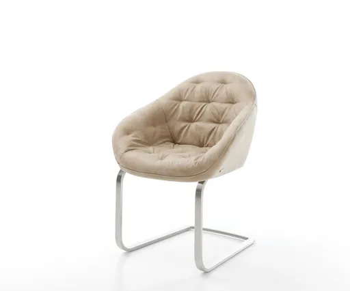 Jídelní židle Gaio-Flex béžová vintage konzolová podnož