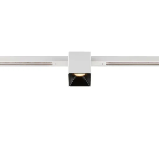 BIG WHITE (SLV) FIX-IT! 48V, DALI, hranatý, standardní lišta, spot, 2700 K, 6,6 W, 36°, bílý / černý 1008969