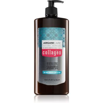 Arganicare Collagen Revitalizing Shampoo revitalizační šampon pro rozzáření mdlých vlasů 750 ml