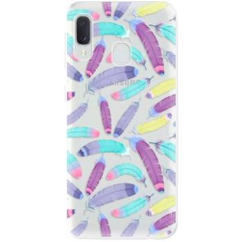 iSaprio Feather Pattern 01 pro Samsung Galaxy A20e (featpatt01-TPU2-A20e)