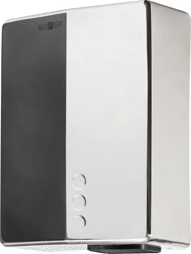 NOFER Bezdotykový elektrický osoušeč rukou 220-240V 2050W 218x284x102 mm nerez lesk 01481.B