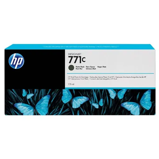 HP B6Y07A - originální cartridge HP 771C, matně černá, 775ml