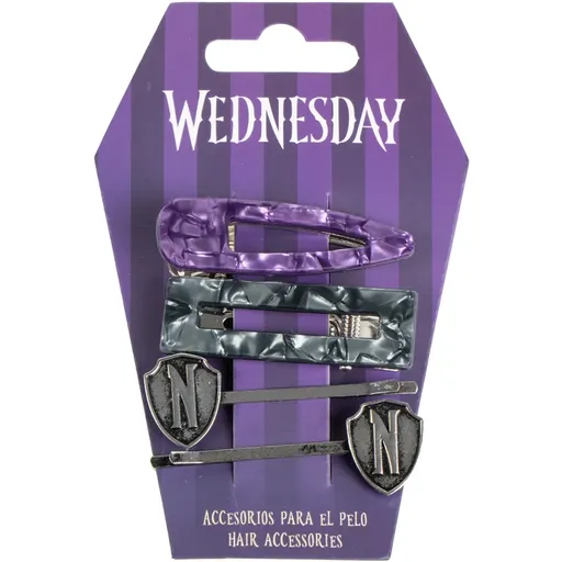 Wednesday Hair Accessories sponky do vlasů pro děti 4 ks