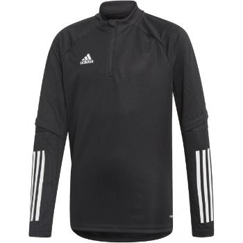 adidas CONDIVO 20 TOP Chlapecká fotbalová mikina, černá, velikost