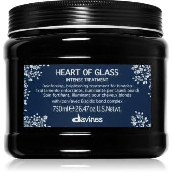 Davines Heart of Glass Intense Treatment intenzivní kúra pro blond vlasy 750 ml