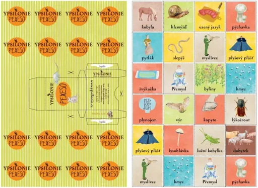 Ypsilonie – pexeso - Barbora Mazúrková, Barbora Nosálová