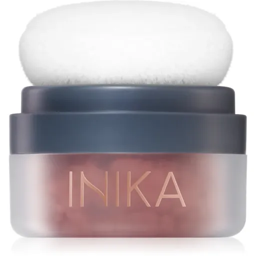 INIKA Organic Puff Pot sypká minerální tvářenka odstín Rosy Glow 3 g