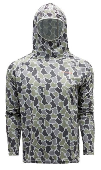 Grundéns funkční uv mikina solstrale hoody tea duck camo - xxl