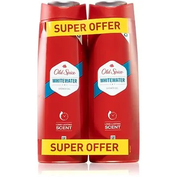 OLD SPICE Whitewater Shower Gel pack 2× 400 ml (8001841671611)