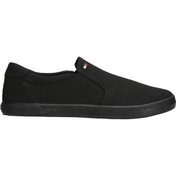 Tommy Hilfiger ICONIC SLIP ON SNEAKER Pánské slip-on boty, černá, velikost