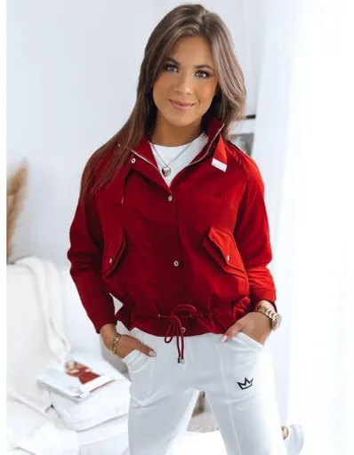 Dámská bunda bomber SISI červená