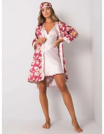 Dámská souprava noční LUMI vínová