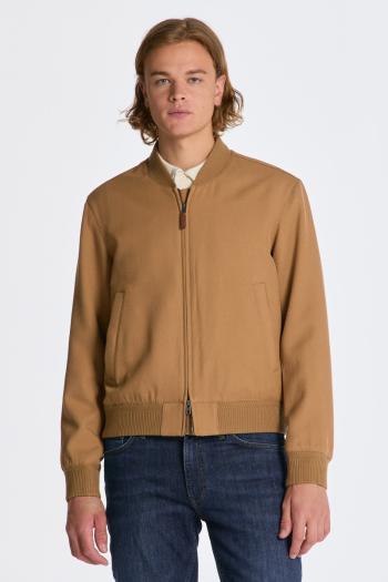 BUNDA GANT DRESSED BOMBER JACKET WARM KHAKI