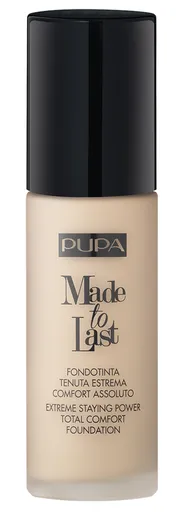 PUPA Milano Dlouhotrvající make-up SPF 10 Made To Last Foundation 30 ml 001 Light Ivory