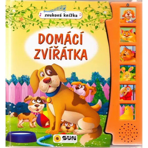 SUN Zvuková kniha - Domácí zvířátka