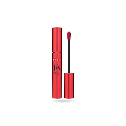 PUPA Milano Tekutá rtěnka I`m Sexy (Vinyl Effect Liquid Lip Colour) 2,7 ml 006 Strawberry Red