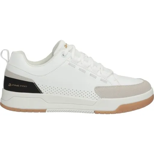 ALPINE PRO CAMIR Pánská vycházková obuv, bílá, velikost