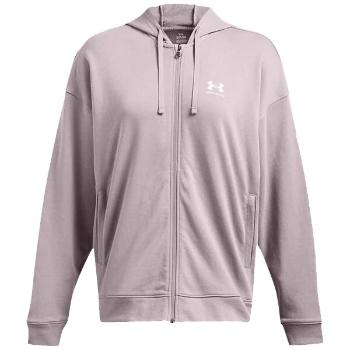 Under Armour RIVAL TERRY Dámská mikina, růžová, velikost