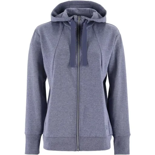 KARI TRAA LOUNGE F/Z Dámská pohodlná mikina, tmavě modrá, velikost