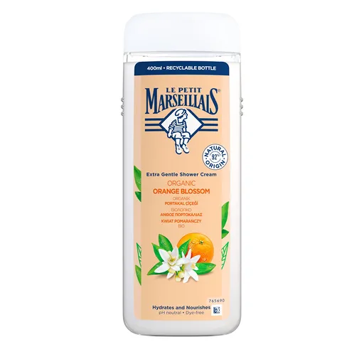 Le Petit Marseillais Krémový sprchový gel Bio Orange Blossom 400 ml