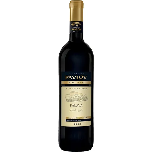 Vinařství Pavlov Pálava 2023 pozdní sběr