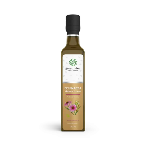Echinacea sirup - třtinový 250 ml - Green idea