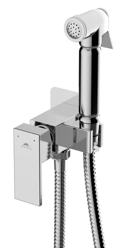 Rubineta Baterie s bidetovou sprškou MODENA-30 Chrom OLBAMOD30
