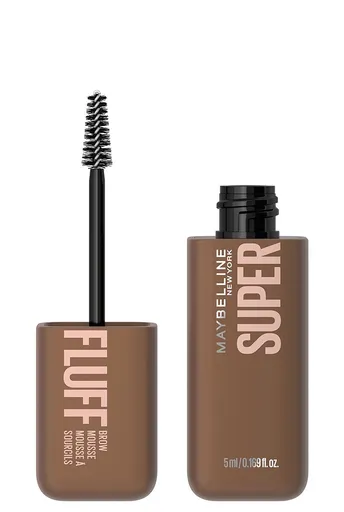 Maybelline Gel na obočí pro plný a nadýchaný vzhled Superfluff (Brow Mousse) 5 ml 255 Soft Brown