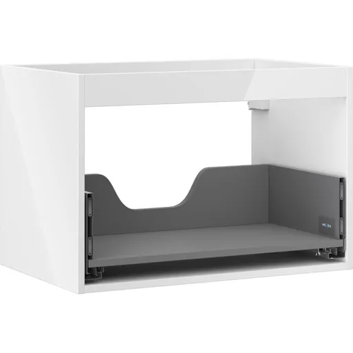 MEXEN Box-A skříňka pro umyvadlo 70, 1 šuplík, bílá lesk 91AX0-0700-470-1-00