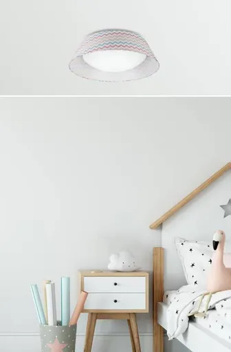 Stropní lampa River Plafon 16W LED 6500K se stínidlem