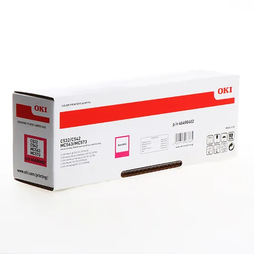 OKI 46490402 - originální toner, purpurový, 1500 stran